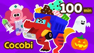 Download Lagu Tyrannosaurus rex Bayi hiu?!🦖Lagu Monster \u0026 Halloween untuk Anak-anak | Kids Songs | Cocobi MP3 Download Lagu Tyrannosaurus rex Bayi hiu?!🦖Lagu Monster \u0026 Halloween untuk Anak-anak | Kids Songs | Cocobi MP3