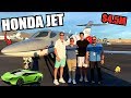 Tour Of The Honda Jet With JeffreyThePilot + Twin Turbo Lamborghini!