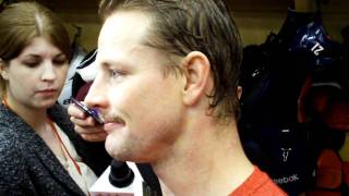 Matt Hendricks Postgame Interview (11-21-11)