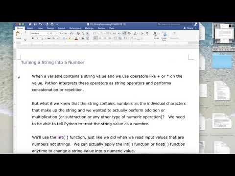 CPSC110 - Strings - Iterating Through A String + Converting a Char to an Int (part 4)