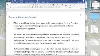 CPSC110 - Strings - Iterating Through A String + Converting a Char to an Int (part 4)