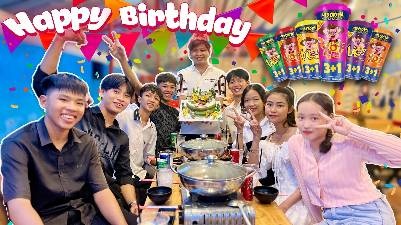 Anh Thời Đại | Lần Đầu Mừng Sinh Nhật Anh Phúc 🎂 Vui Tới Nốc - Xúc Xích ...