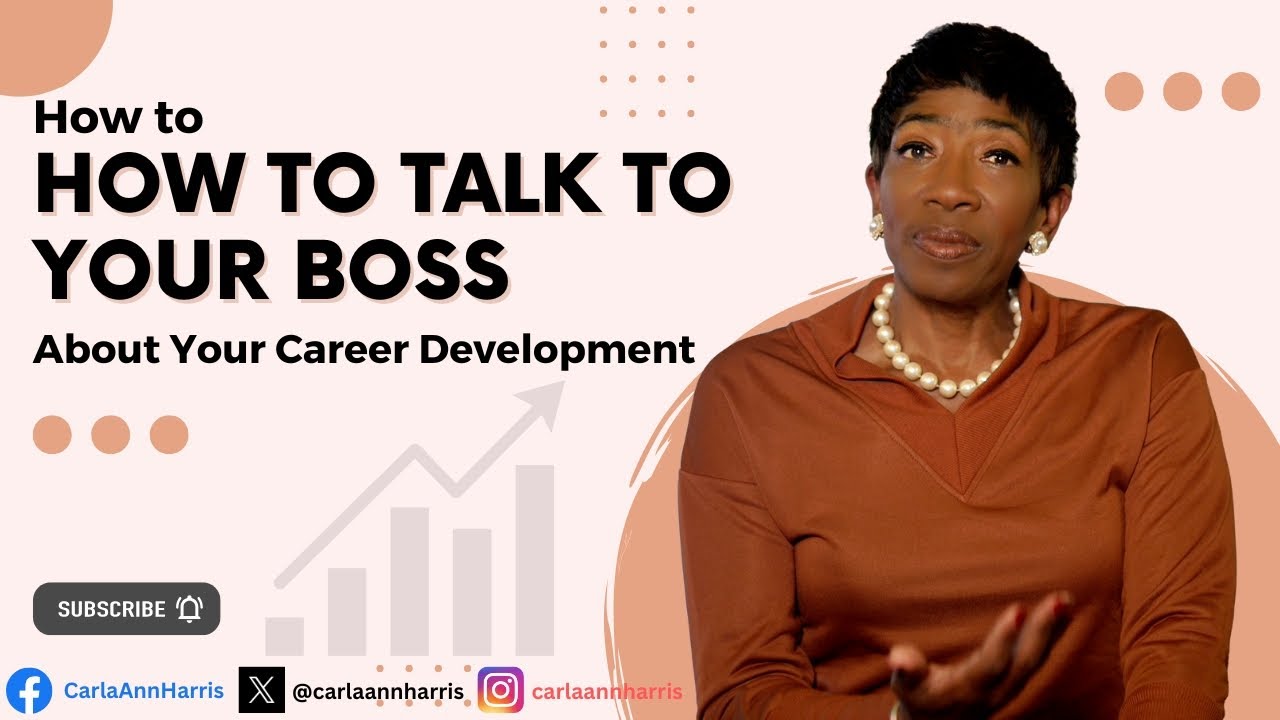 How To Talk to Your Boss About Your Career Development - YouTube