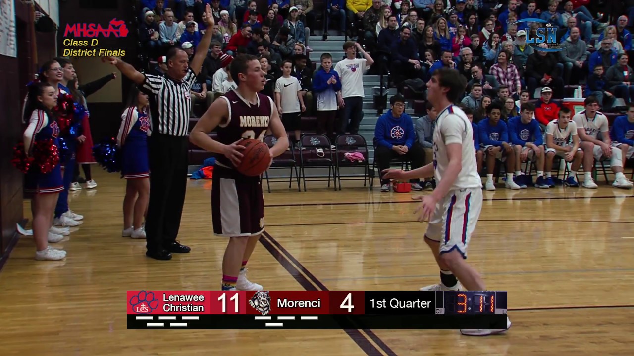 LCS Cougars vs Morenci Bulldogs (2018 MHSAA Class D District Championship) YouTube