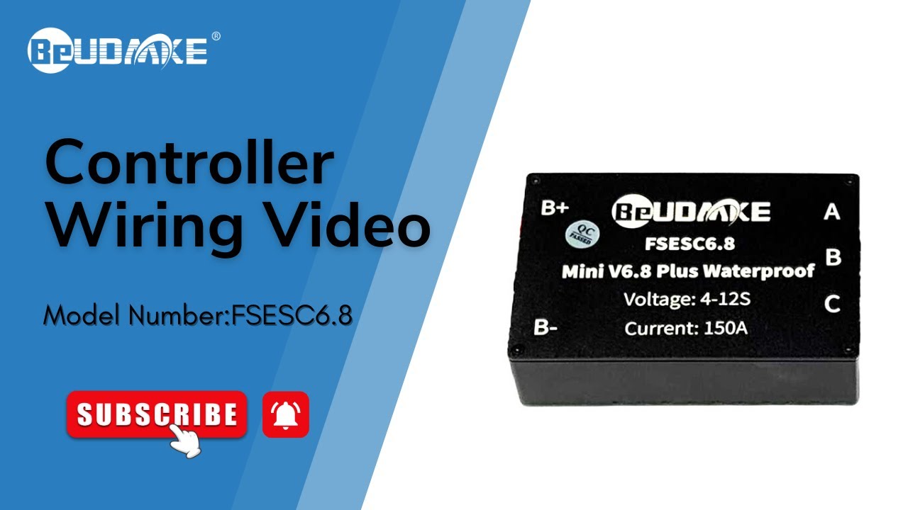 IP68 Underwater BLDC Motor & Controller Wiring | Step-by-Step Connection Tutorial