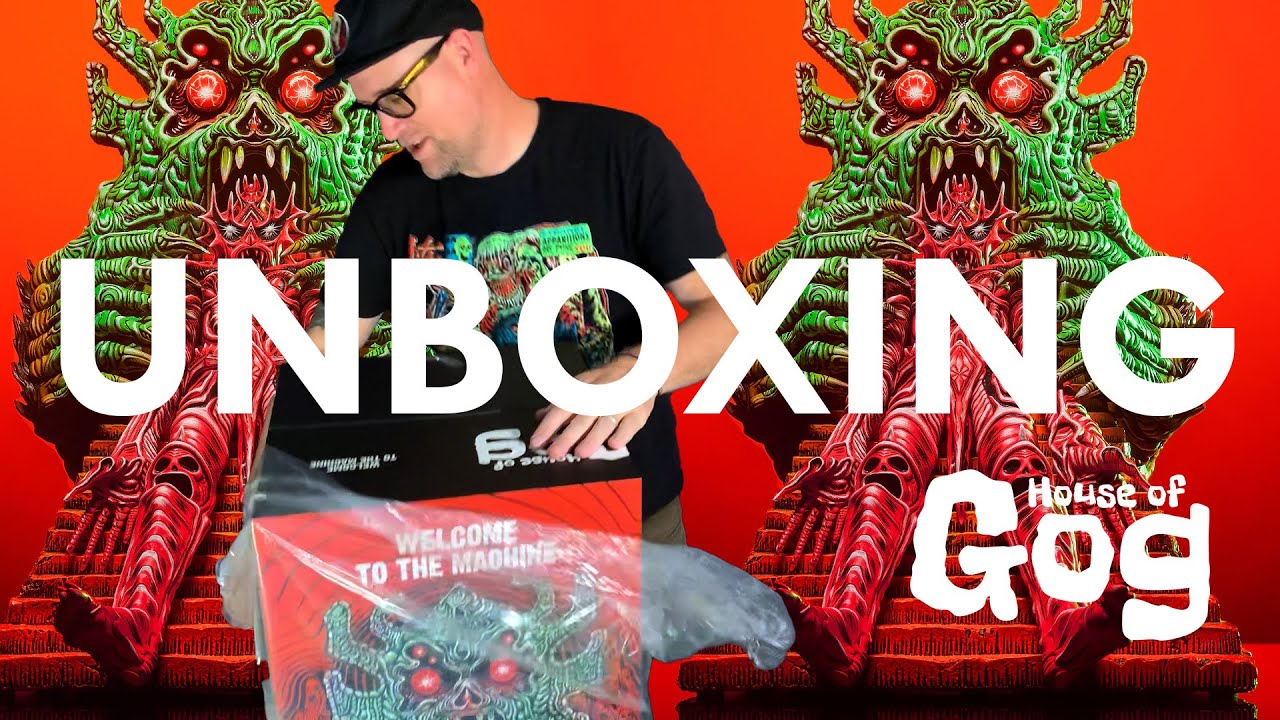 Unboxing: Welcome to the Machine - art statue No. 3 with House of Gog