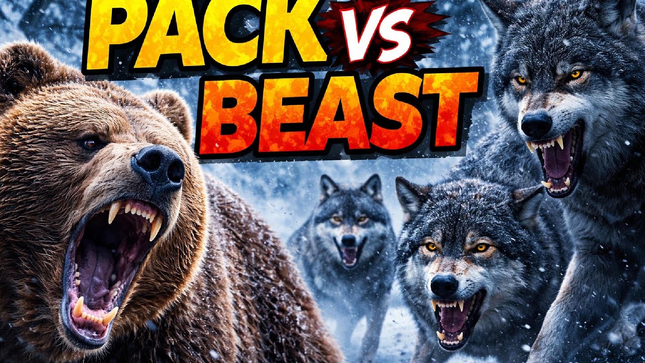 Wolf Pack vs. Grizzly Bear: Most People Get the Winner Wrong