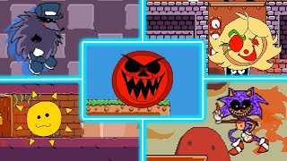 5 Different Characters over Pizzaface [Pizza Tower mods Gameplay]