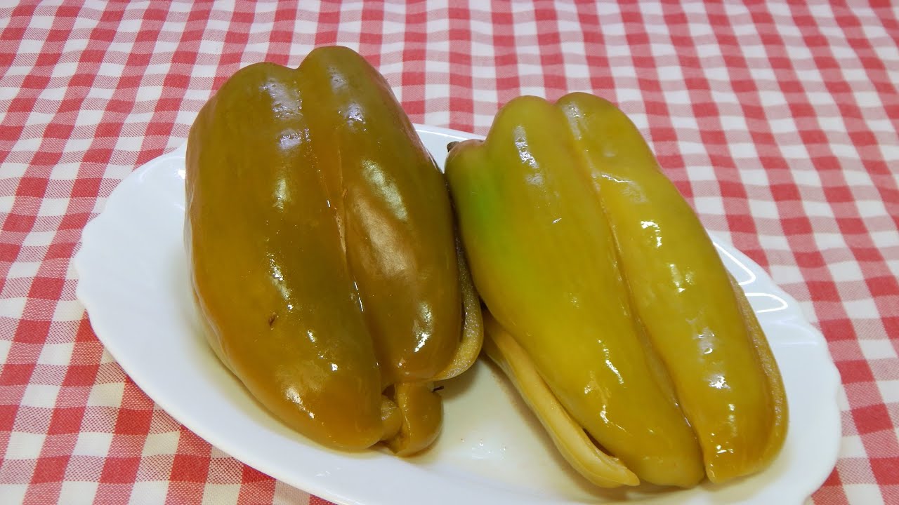 Cómo hacer Pimientos encurtidos de forma fácil, Receta de pimientos en salmuera de vinagre