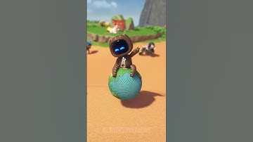 Sackboy in Astro Bot VS Astro Bot in Sackboy #astrobot #sackboy