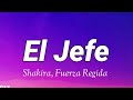 Shakira, Fuerza Regida - El Jefe (Letra/Lyrics)