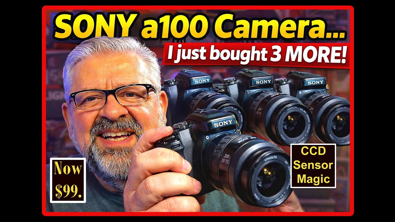 SONY a100 | Camera Review DSLR CCD Film Like Camera $99