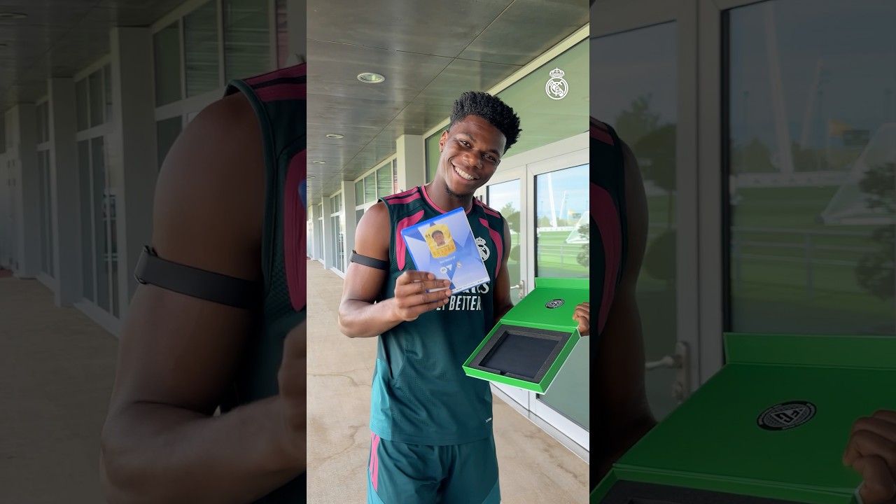 🎮 A special delivery for our players. @easportsfc #FC27 #RealMadrid
