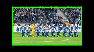 Breaking News | Hertha berlin players take a knee in solidarity with nfl in ‘stand against discrimi