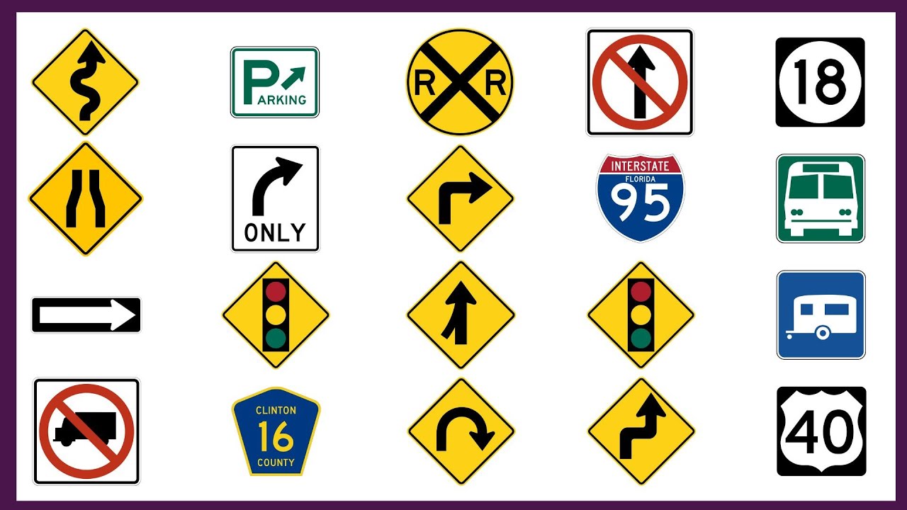 DMV Road Signs Practice Test 2025 🚦 - YouTube