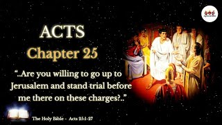The Holy Bible | Acts 25 | Paul’s Trial Before Festus | Audio Bible NIV #Jesus