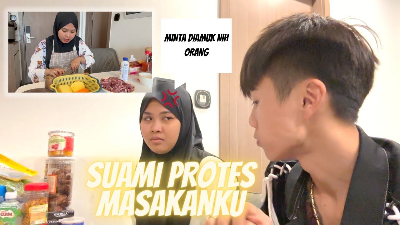 SUAMI PROTES MASAKANKU TIDAK ENAK!! || MINTA DIAMUK NIH ORANG!!