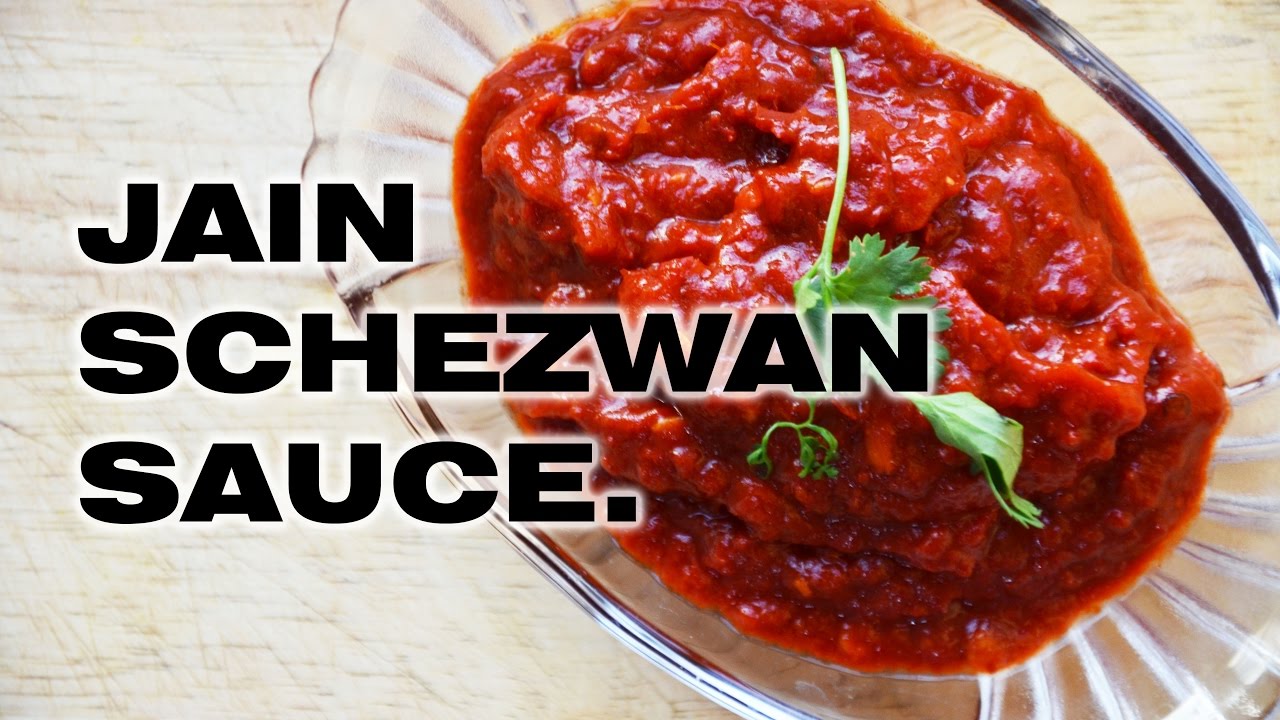 jain schezwan sauce / schezwan sauce YouTube