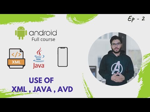 Use of XML & JAVA | Android Development tutorial in Hindi #2