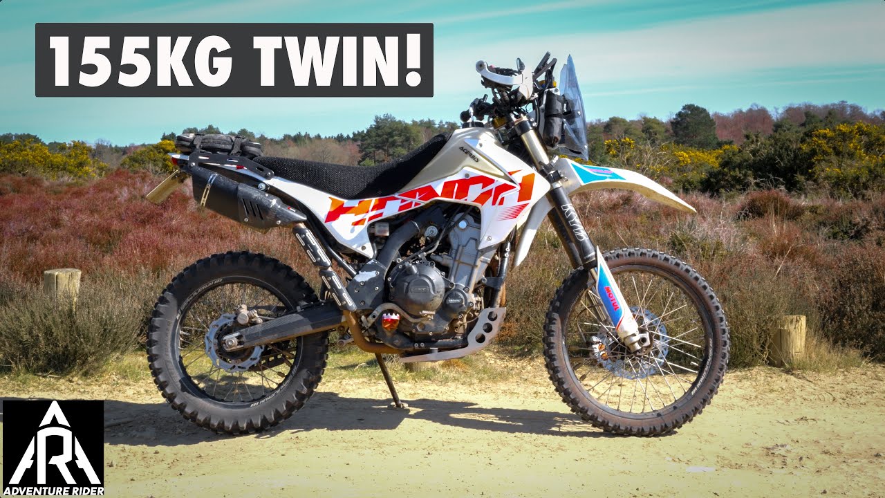 The Adventure Bike We All Want, But They Won't Build! | Andy's 155KG Custom Honda Twin