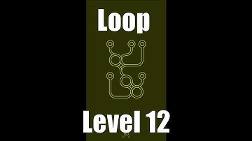 Loop Level Stage Niveau Nivel Yровень 12. Solution