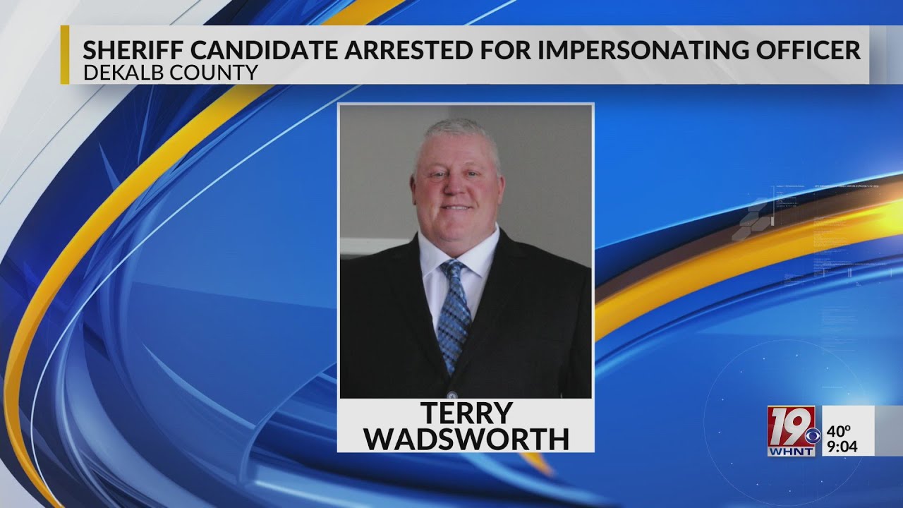 Candidate for DeKalb County Sheriff charged with impersonating an officer