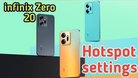 Hotspot Setting In Infinix Zero 20,Infinix Zero 20 Mein Hotspot Setting Kaise Karen