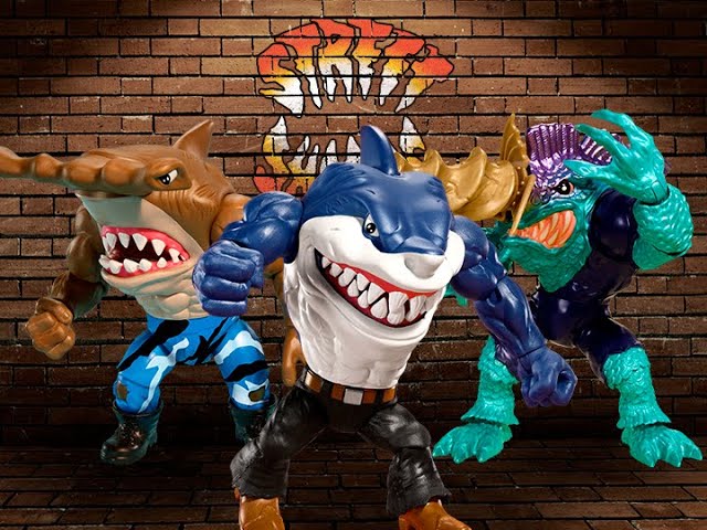Mattel – Street Sharks 30th Anniversary Ripster, Slash & Jab