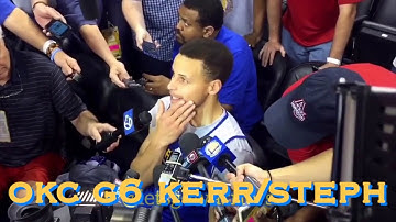 📺 5/28/2016 OKC G6: Kerr, Stephen Curry & Warriors at morning shootaround (no Klay, he left early)