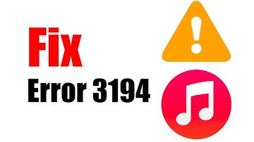 Fix Error 3194 On iTunes On Mac & Windows