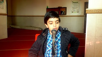 الحصري الصغير/الطفل احمد حبسة/سورة ص/Autism recovery/الشفاء من التوحد