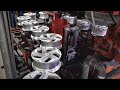 Incroyable usine de production de masse de roues voiture fabrication corenne de jantes en alliage