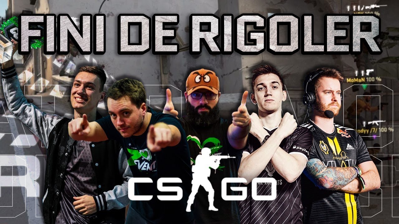 gaming logo CS:GO : Fini de rigoler