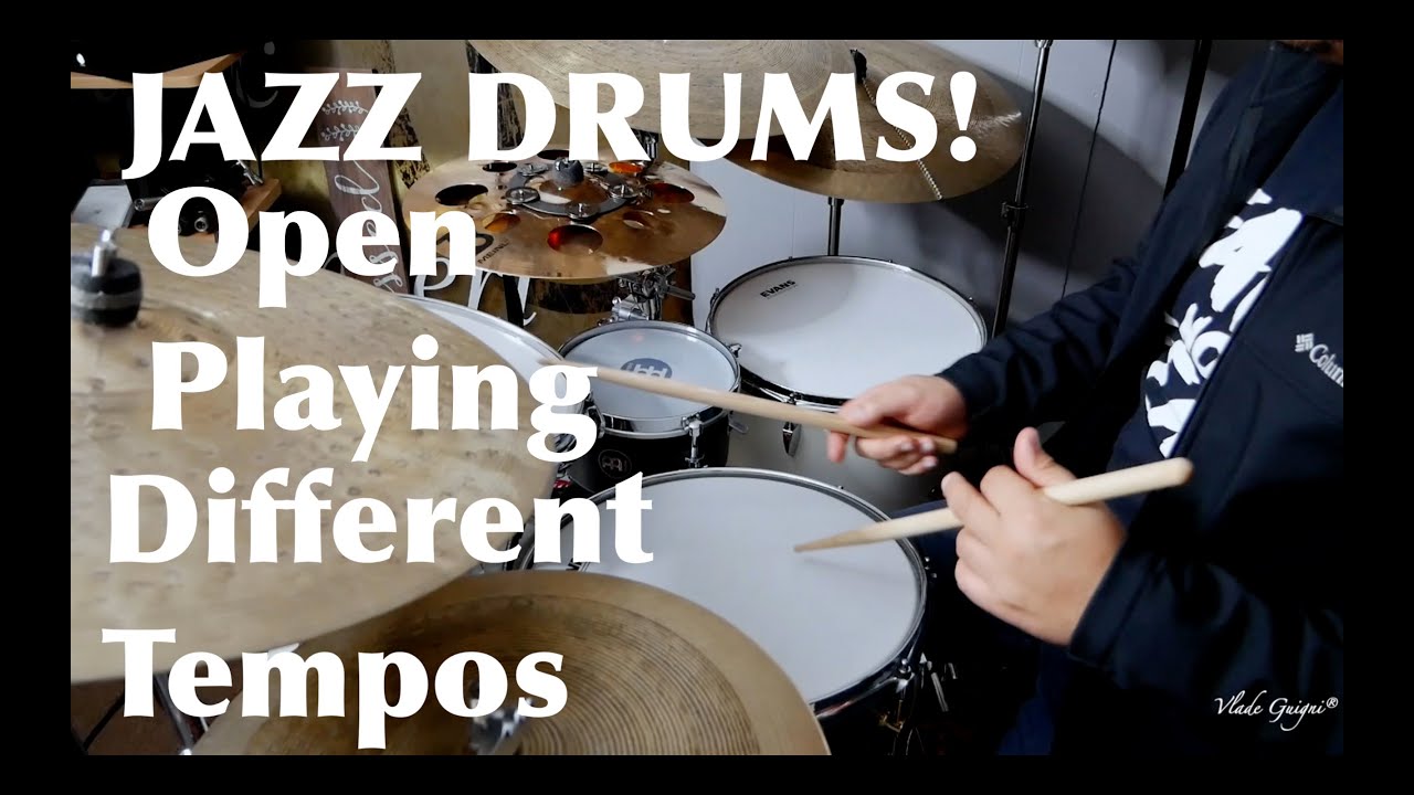 Jazz Drums Different Tempos (2019 Archives) YouTube