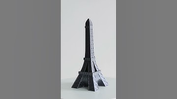 3d printed Eiffel Tower! 🗼