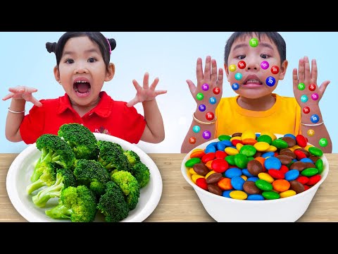 Jolie and Johnny Learn The Magic of Veggies with Doctor Annie_Healthy Food Lesson for Kids