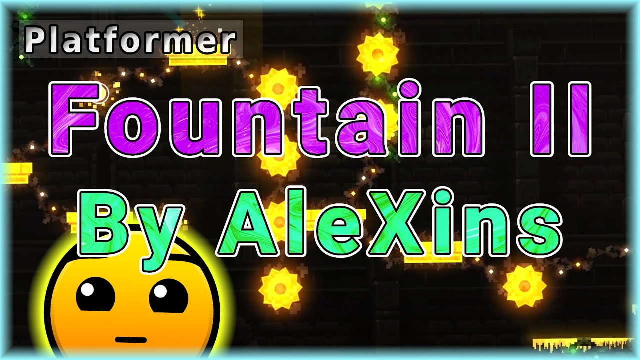 Fountain II (By AleXins) [All Coins] | Geometry Dash