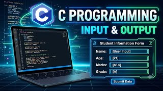 C Program to Input and Display Student Information | Beginner C Programming Tutorial