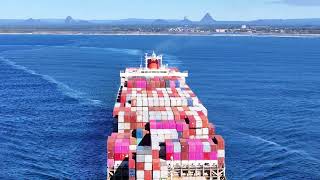 Container Ship Caloundra 14 May 2024