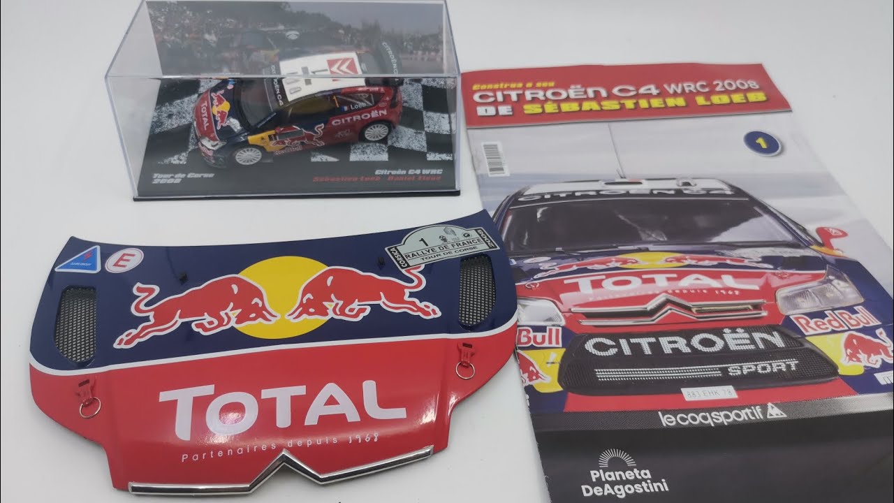 Miniature Citroën C4 WRC N°1 - Ogier Rallye Australie 2009 - Norev 1/43 - Réf 155427