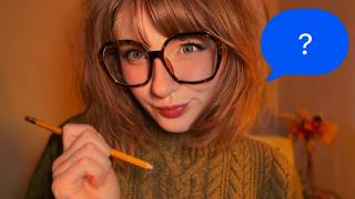 asmr asking you personal questions