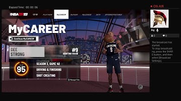 NBA 2K20 Demo MyPlayer Builder