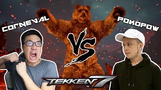 Pertarungan Gak Jelas  Tekken 7 w Pokopow indonesia