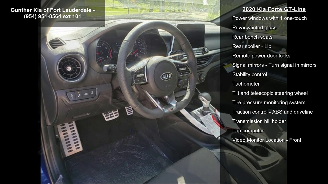 2020 Kia Forte GT-Line - YouTube