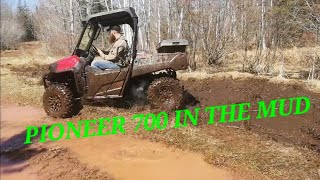 506SXS Honda Pioneer 700 Playing in Some Mud