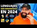 Los lenguajes de programacin y frameworks de desarrollo mas demandados de 2024