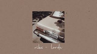 ribs - lorde (sped up)