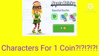 Subway Surfers How To Make Any Character Free (200 Subscribers special) (patched in newer versions) screenshot 3