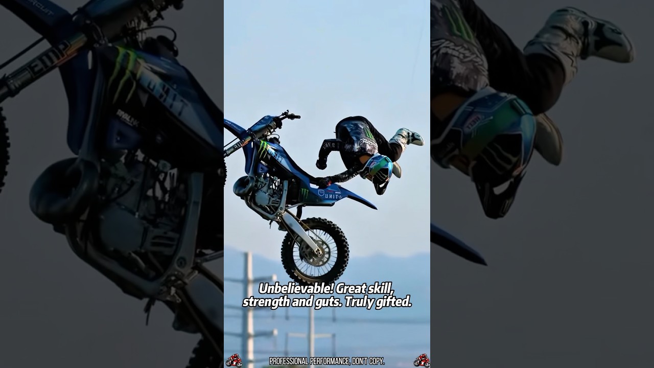 Motorcycle FMX freestyle stunt show Auraaa 999%🏍️🥶💪🔥 #USA #motorcycle #stunt #FMX #fyp