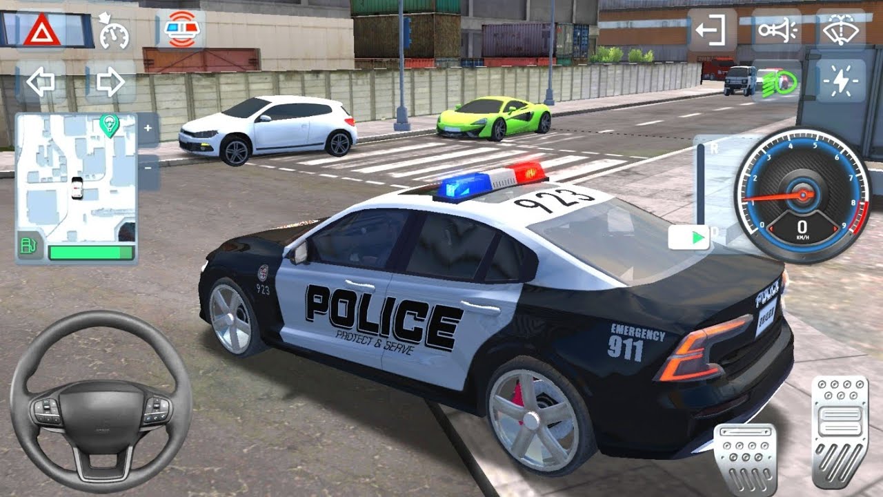 Police Simulator 2025: High-Speed Cop Car Chase in Wild City! (Android ...